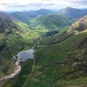 Lake District Mountains Aerial View